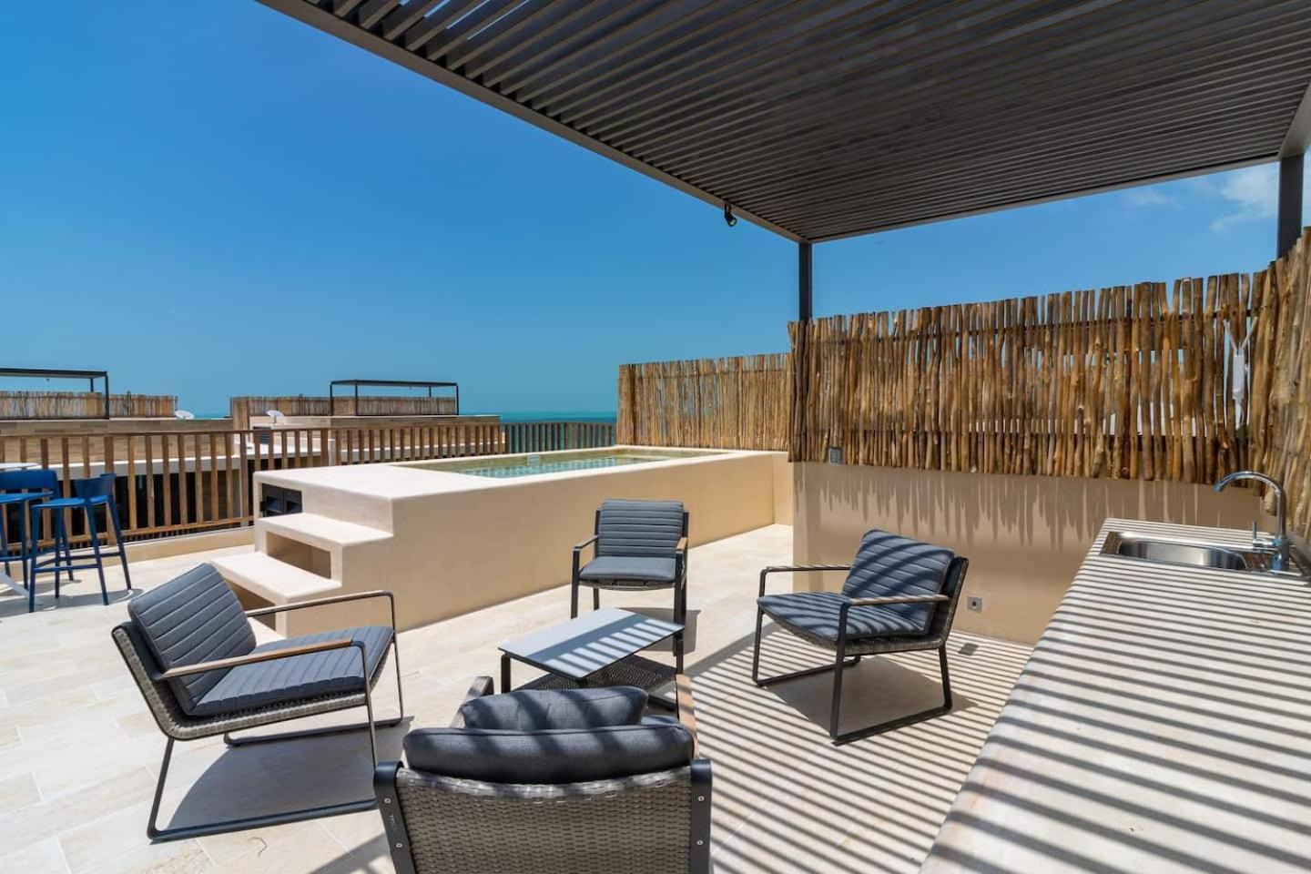 Penthouse Con Alberca Privada Y Hermosas Vistas Al Mar - A301 Isla Holbox Luaran gambar