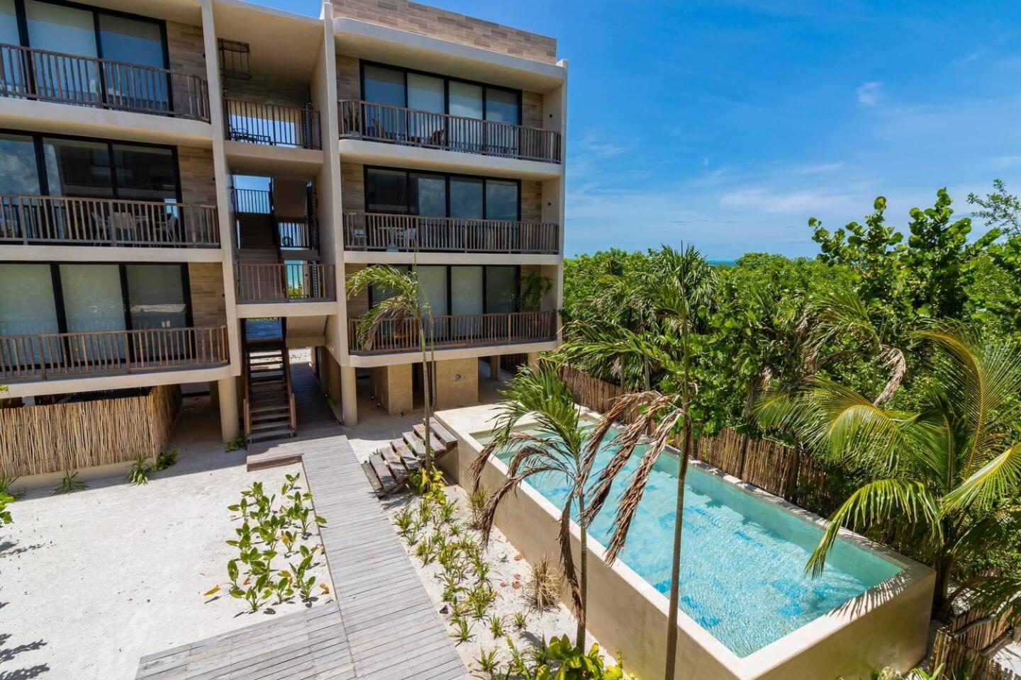 Penthouse Con Alberca Privada Y Hermosas Vistas Al Mar - A301 Isla Holbox Luaran gambar